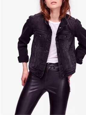 Free People Rumors Denim Jacket
